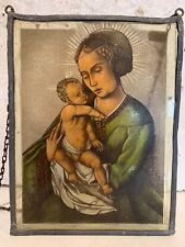 Panneau décoratif en vitrail