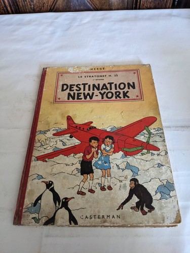 Destination new york hergé - new,