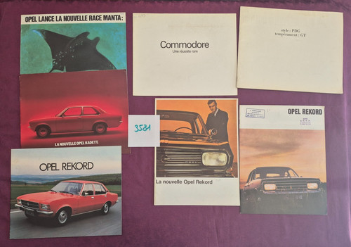3581 opel rekord - ,