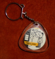 FRIEDLAND keychain chime holder button industrial ring ARGENSON PARIS