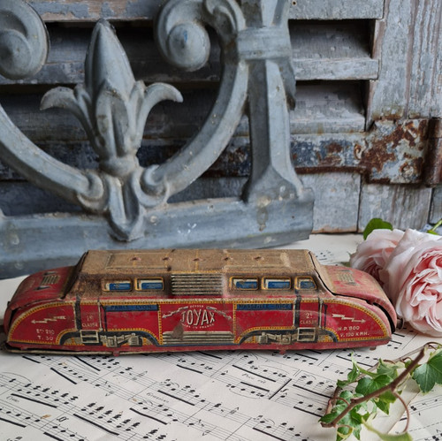 Ancien autorail jouet joyax - autorail,