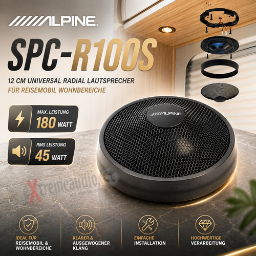 Haut parleur alpine spc - haut-parleur, spc-r100s