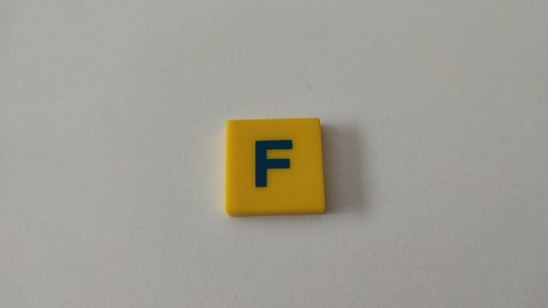 Lettre pièce détachée - f,