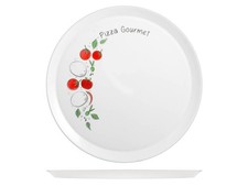 6 Assiettes À Pizza En Opale