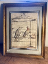 DESSIN ANCIEN-ENCRE AQUARELLE