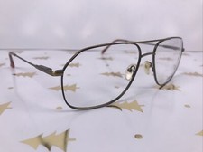 VTG LAMY LUNETTES EYEGLASSES GOLD TORTOISE GLASSES FRAMES PORT 407 145mm X3008