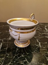 Porcelaine De Paris, Ancienne Grande Tasse à Chocolat 