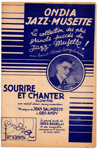 Partition accordéon 1945 - ,