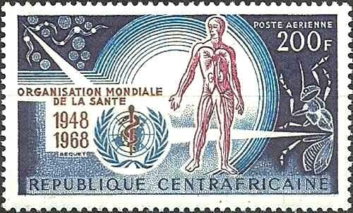 Timbre santé médecine - médecine, oms