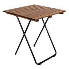 Table pliante bois/métal