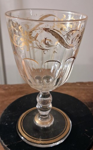 Verre pied cristal - verre, a
