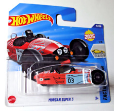 Hot Wheels - Morgan Super 3 - Roadster À Trois Roues - Neuf En Usine - HYX48