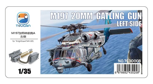 M197 20mm gatling gun left - m197,