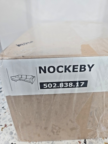 Ikea nockeby loveseat left - ikea,