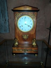 Pendule Empire Sphinx bronze