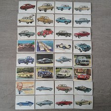 Lot 32 Auto Cards 1966 Chocolate Jacques Automobile Chromo Nissan Ford Volvo