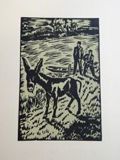 Frans MASEREEL 1889-1972 ORIGINAL WOOD ENGRAVING HORLA ANE MAUPASSANT BELGIUM