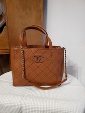 sac CHANEL  en cuir caramel