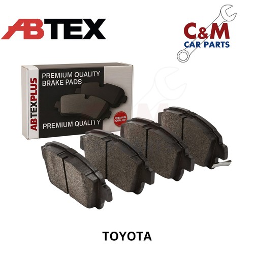 Abtex front brake pads - brake,