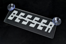 Plaque En Plexiglas Rouge À