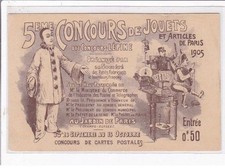 ADVERTISEMENT: 5th toy contest at the Jardin de Paris (Champs Elysées)(games