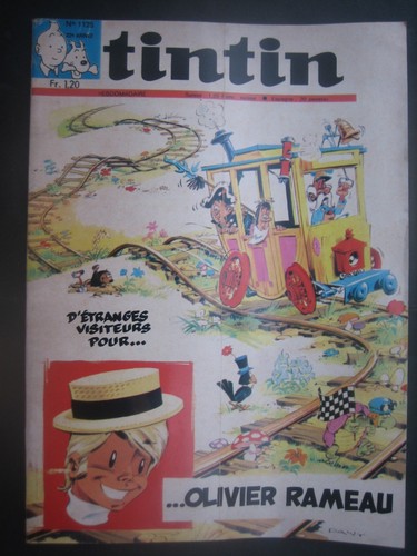 Journal tintin 1970 couv - journal,