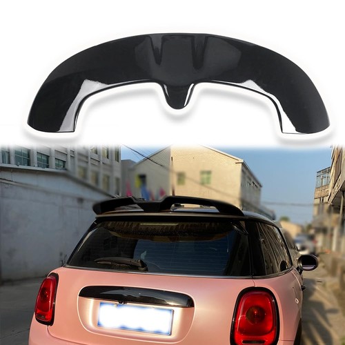 Glossy black rear roof - rear, spoiler