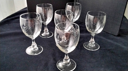 Verres vin vintage - verres,