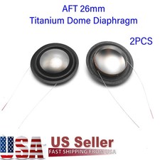 2PCS AFT 26mm Titanium Dome