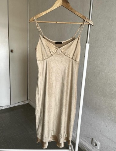 Vintage cream silk - , like