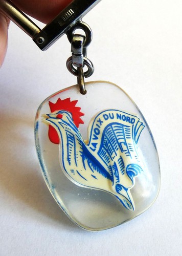 Ancien porte clé - , coq