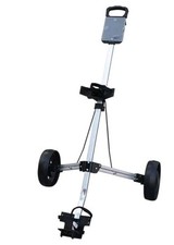 Golf Pull Cart Foldable Compact 3 Wheel Push Club Cart Light Weight Golf Trolley