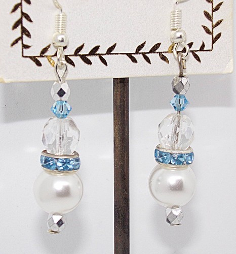 Boucles oreilles cristal - d'oreilles,