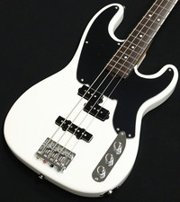 Guitare basse électrique SCHECTER OL-TB SW R neuve bois de rose blanc neige