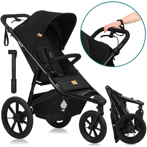 Buggy enfants jogging