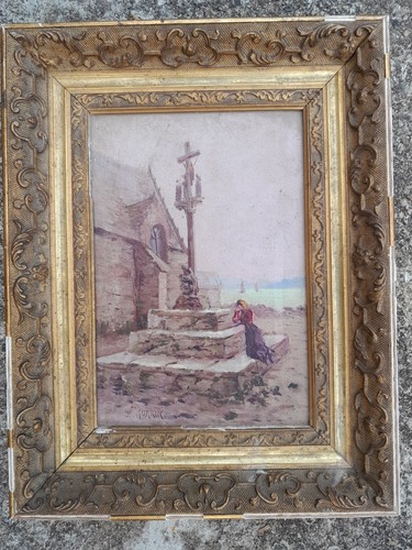 Peinture ancienne chapelle - ancienne,
