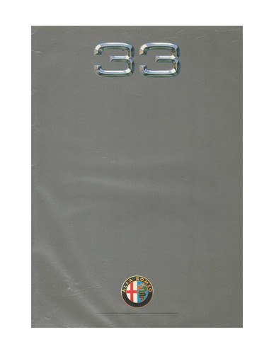 Brochure alfa romeo - ▄▀▄,