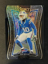 2024 Panini Select Von Miller Black Prizm 1/1 Suite Level #346 Bills
