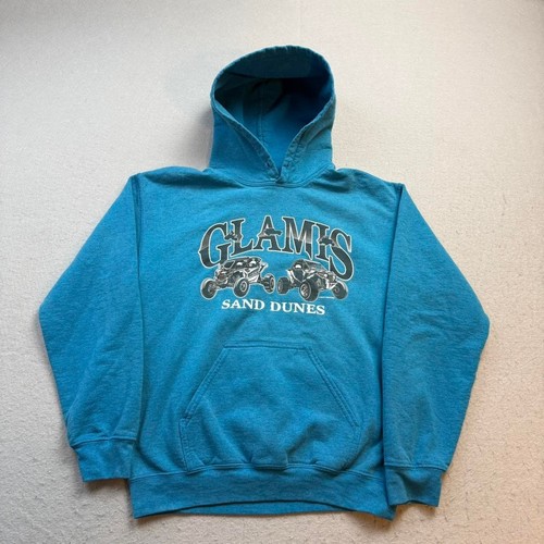 Glamis sand dunes hoodie - dunes, blue