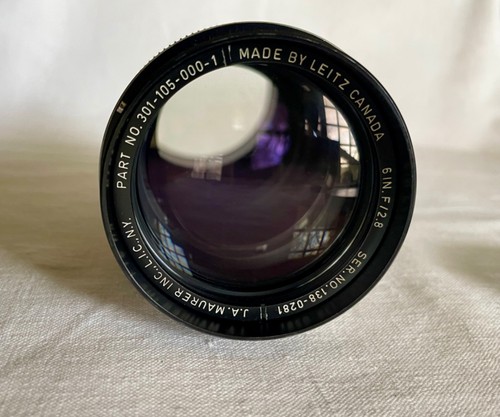 Elcan lens 8 6 - lens, inch