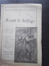 PARTITION ANCIENNE MAURICE