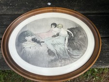 Cadre Art Déco 56,5/44,5cm