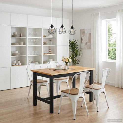 Vidaxl table haute ekai - table,