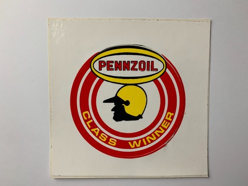 Sticker pennzoil class - class, winner