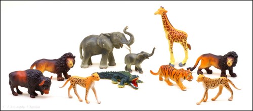 Lot animaux la - 10,