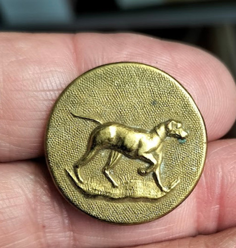 Ancien bouton chasse - ancien, .