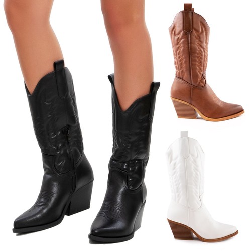 Bottes femme texanes cowboy - femme,