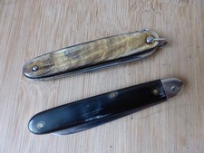 Anciens couteaux pliants type