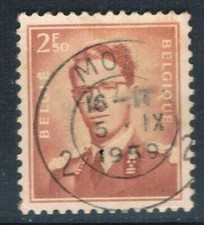 Belgique 1957 Obllitere Mi N°