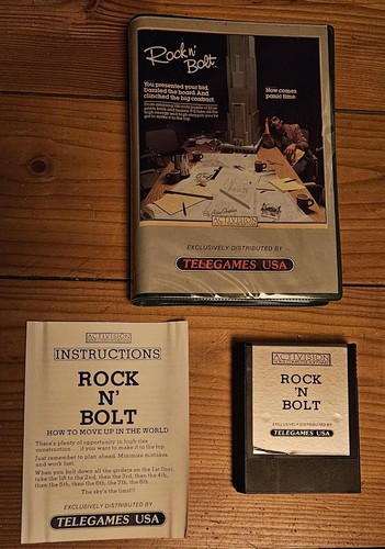 Jeu colecovision cbs adam rock - colecovision,